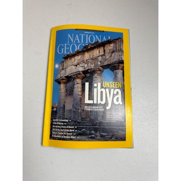 National Geographic Magazine February 2013 Unseen Libya Issue - Picture 4 of 5